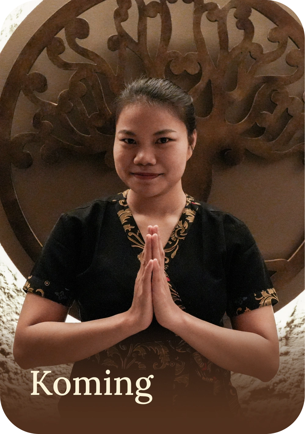 Koming – Magic Bali Spa therapist